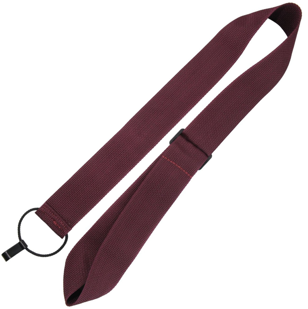 Classical Guitar/Ukulele Strap by Perri's Snap On Brown Nylon Perris