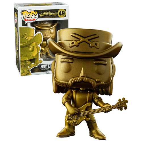 Funko POP! Rocks Lemmy Motorhead Exclusive Gold Rainbow Bar & Grill 49