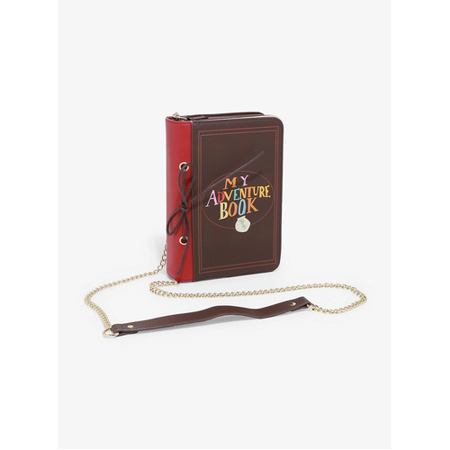 Disney Pixar Up Adventure Book Crossbody Bag by Loungefly New, With Tags