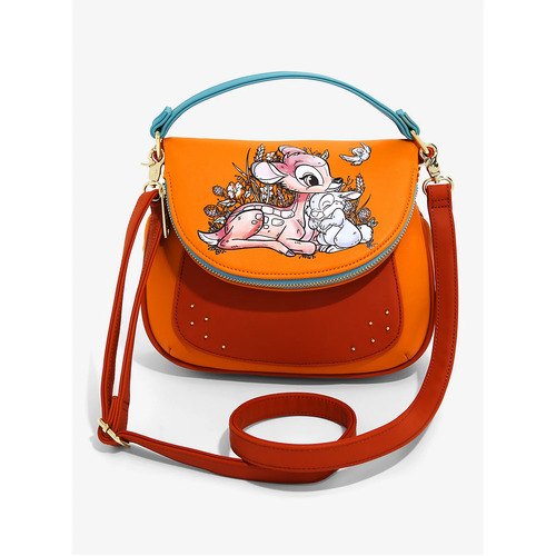 Disney Bambi Floral Forest Crossbody Bag by Loungefly New, With Tags