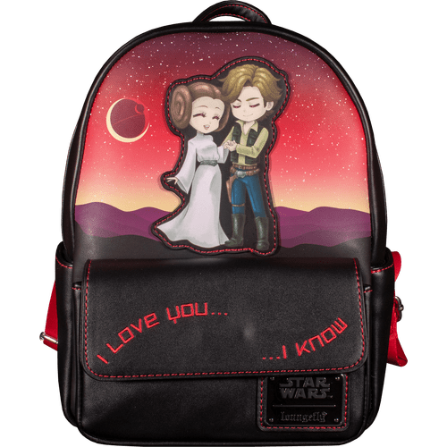 Loungefly Star Wars Princess Leia & Han Solo I Love You … I Know Mini