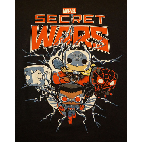 FUNKO POP! Marvel Collector Corps Secret Wars TShirt New In Package