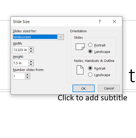 How to Change Slide Size in Powerpoint 2016 Support Your Tech