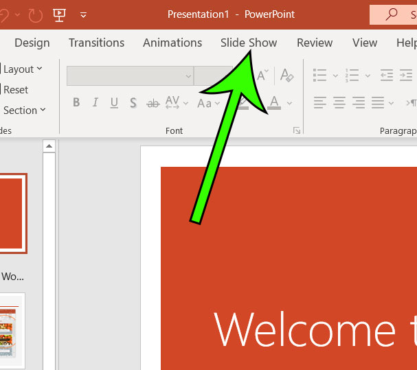 How to Loop a Powerpoint Office 365 Slideshow Support Your Tech