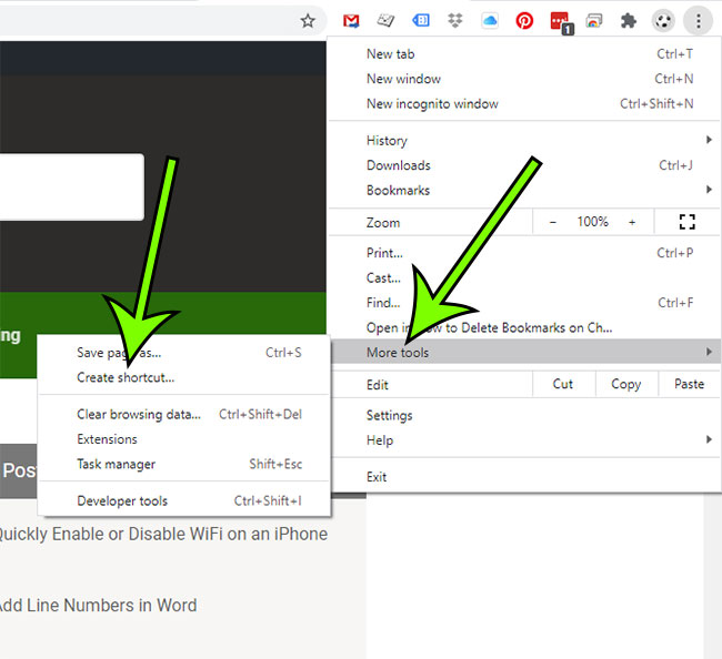 How to Create site Shortcut on Desktop Chrome Support Your Tech
