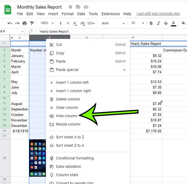 How to Hide Columns in Google Sheets Support Your Tech