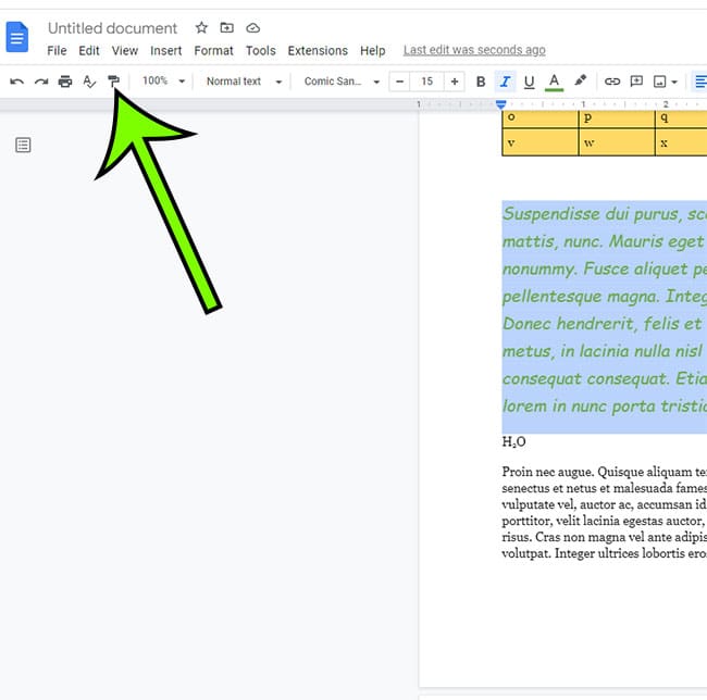 Where is the Format Painter in Google Docs? Support Your Tech
