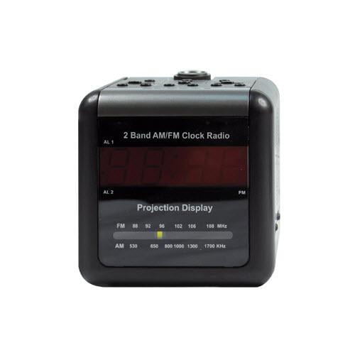 WiFi Alarm Clock Radio Covert Camera with 2Way Talk Back Audio