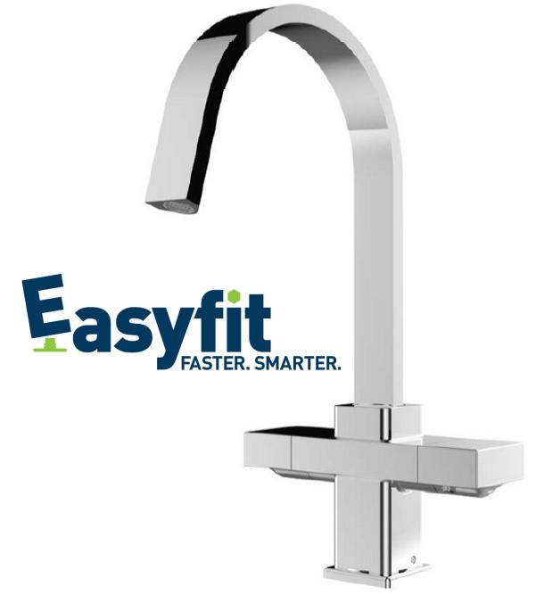 Bristan Echo Easy Fit Monobloc Sink Mixer Chrome Plated EC SNK EF