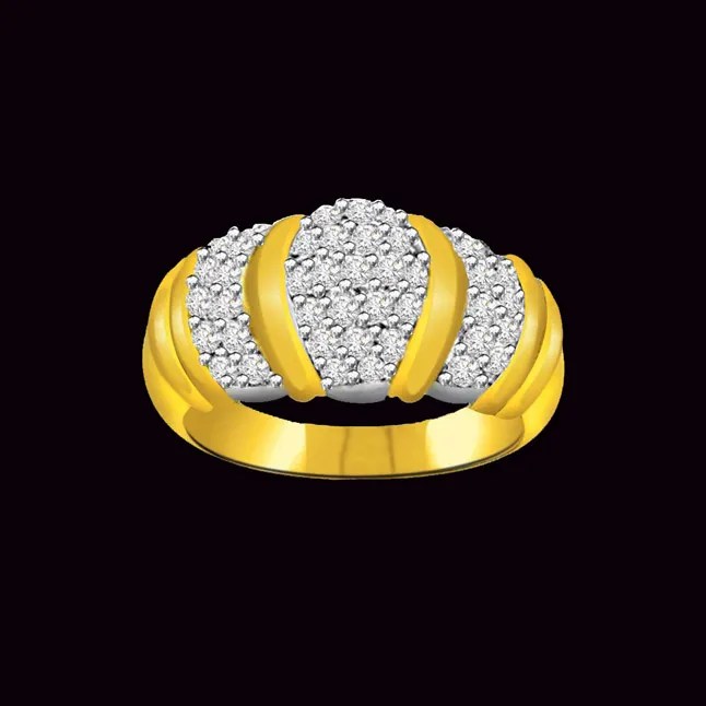 0.50ct Diamond Designer Rings SDR632 Best Prices N Designs Surat