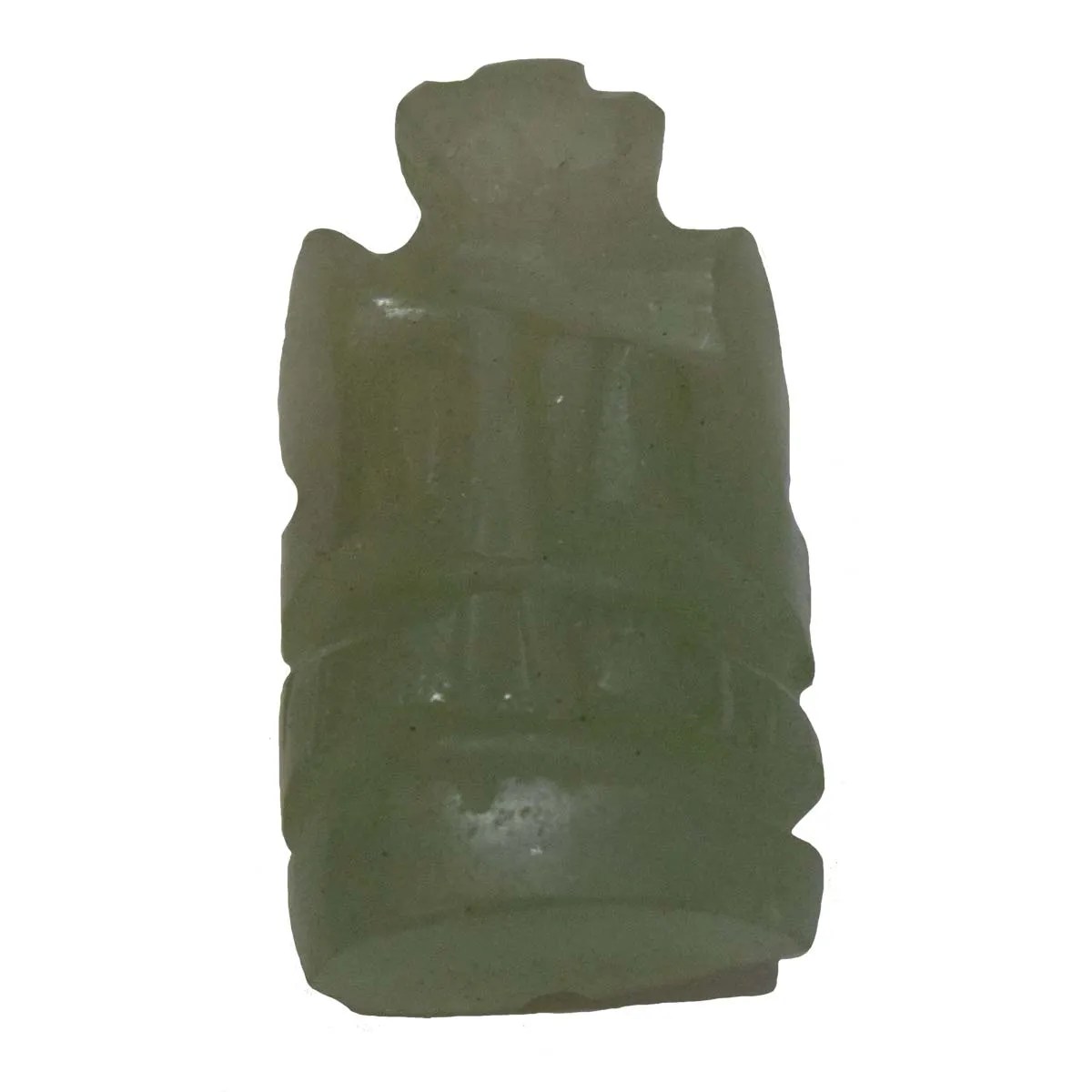 Elegant Hindu Lord Ganesh God Ganpati Ganesha Stone Jade Statue Idol
