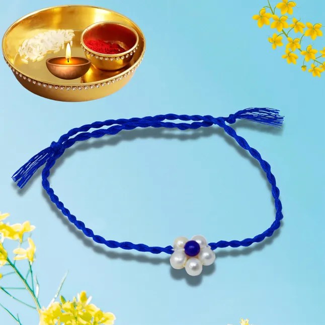 Buy Pearl Rakhi this Rakshabandhan & Send Rakhi Online across India at