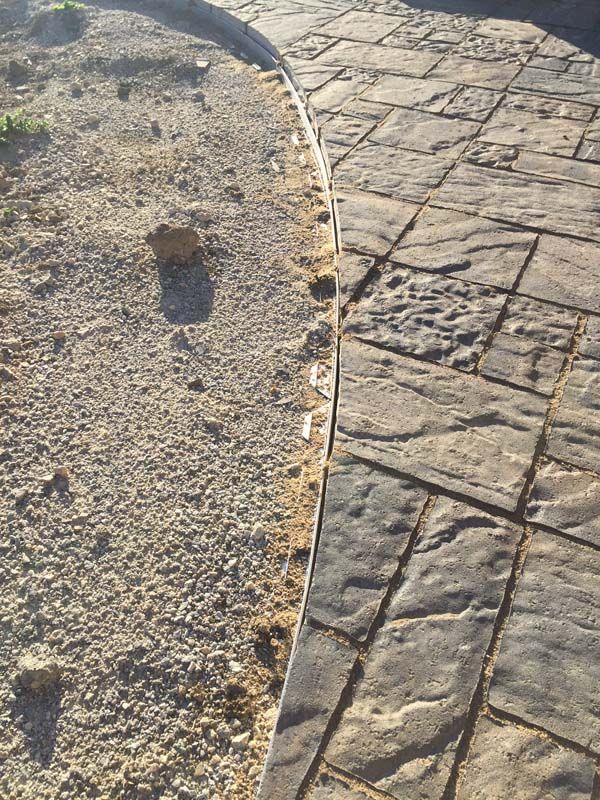 Aluminum Paver Edging Surefoot Edging