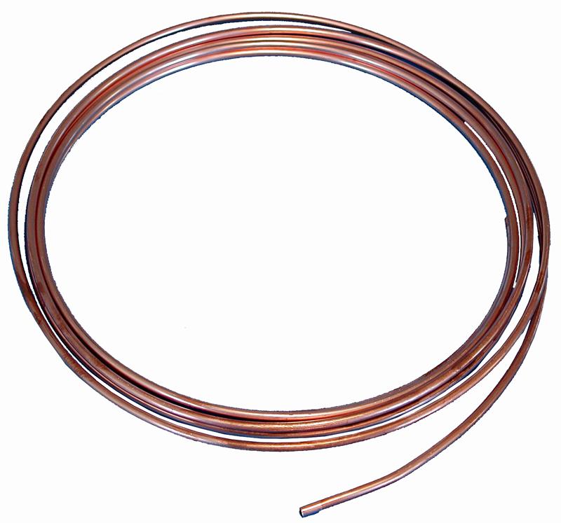 001010 3/16" Copper Fuel Line