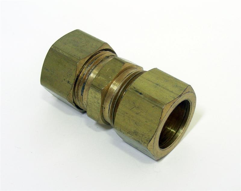 5/8" Brass Compression Union