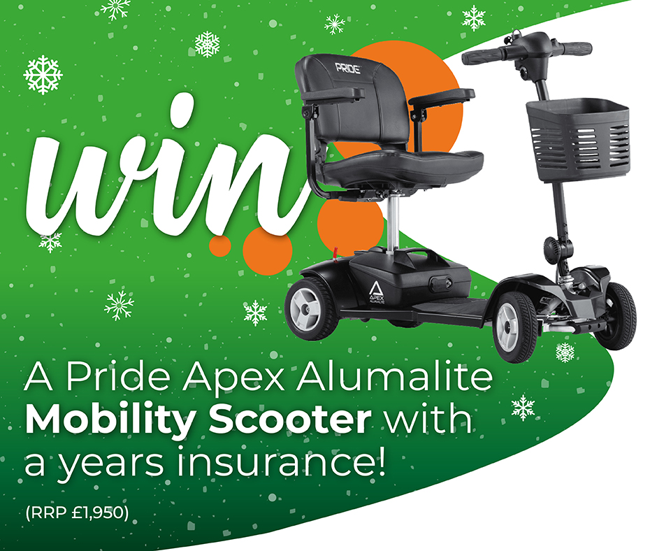 Win An Insured Mobility Scooter For Christmas! Surewise