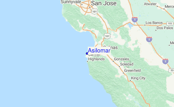 Asilomar Surf Forecast and Surf Reports (CAL Monterey, USA)