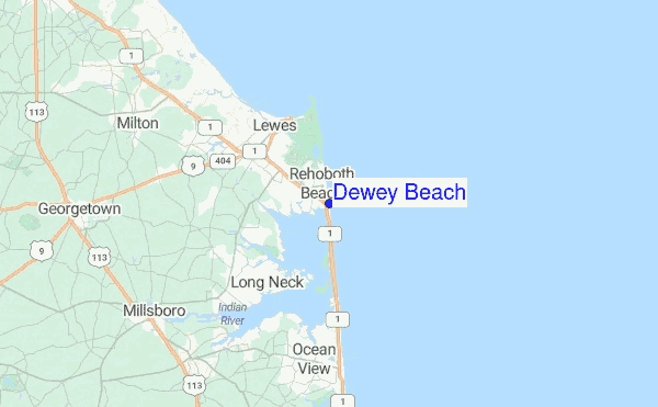 Dewey Beach Surf Forecast and Surf Reports (Delaware, USA)