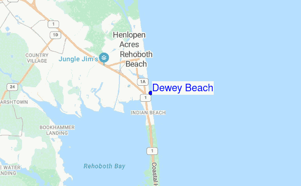 Dewey Beach Surf Forecast and Surf Reports (Delaware, USA)