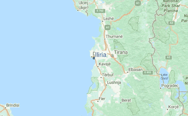 Iliria Surf Forecast and Surf Reports (Adriatic, Albania)