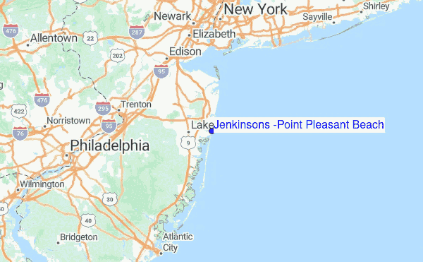 Jenkinsons (Point Pleasant Beach) Surf Forecast and Surf Reports (New