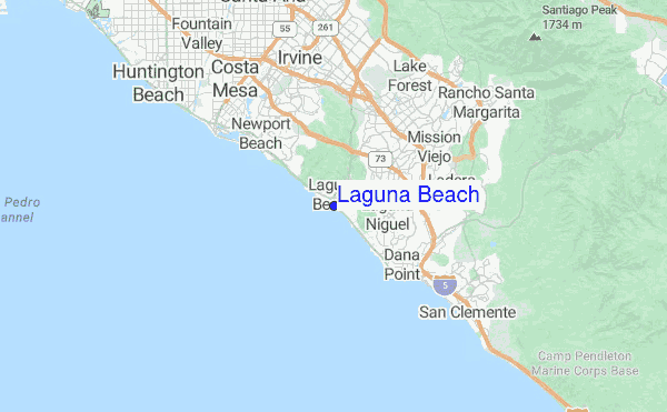 Laguna Beach Surf Forecast and Surf Reports (CAL Orange County, USA)