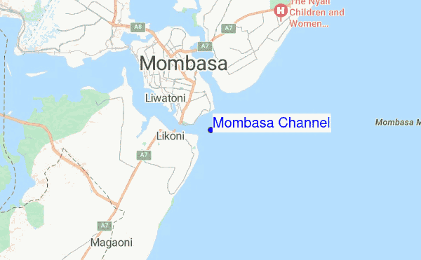 Mombasa Channel Surf Forecast and Surf Reports (Kenya, Kenya)