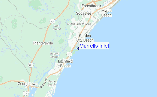 Murrells Inlet Surf Forecast and Surf Reports (Carolina