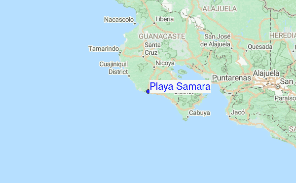 Playa Samara Surf Forecast and Surf Reports (Golfo de Nicoya, Costa Rica)
