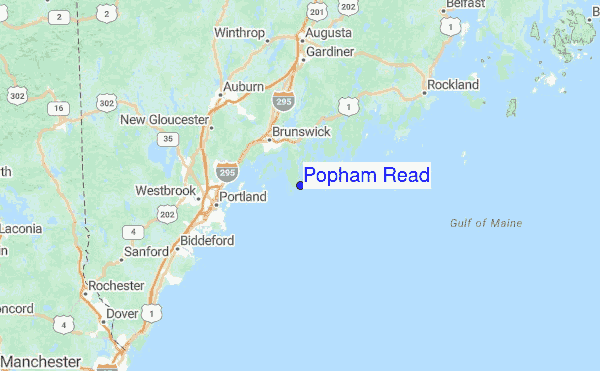 Popham Beach Maine Map Time Zones Map