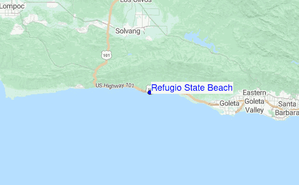 Refugio State Beach Surf Forecast and Surf Reports (CAL Santa Barbara