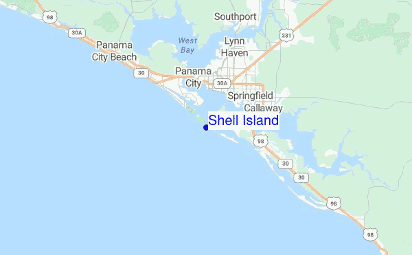 Shell Island Surf Forecast and Surf Reports (Florida Gulf, USA)