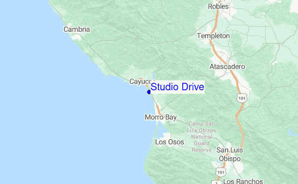 Studio Drive Surf Forecast and Surf Reports (CAL San Luis Obispo, USA)