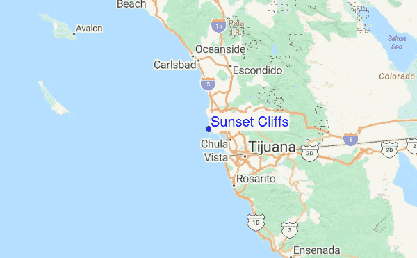 Sunset Cliffs Surf Forecast and Surf Reports (CAL San Diego County, USA)