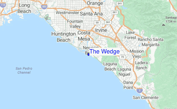 The Wedge Surf Forecast and Surf Reports (CAL Orange County, USA)