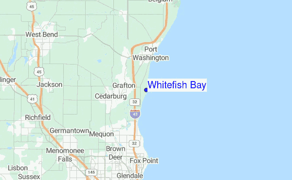 Whitefish Bay Surf Forecast and Surf Reports (Lake Michigan, USA)