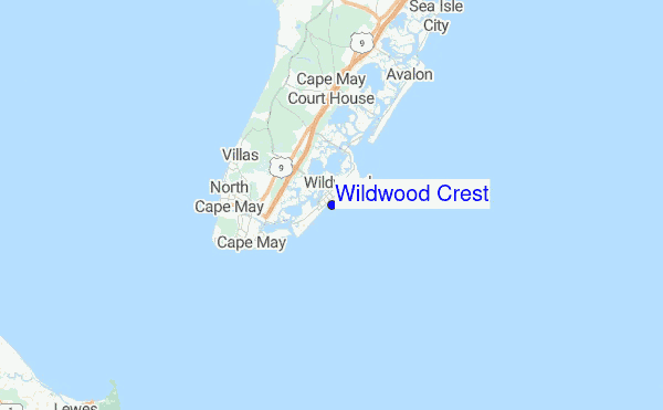 Wildwood Crest Surf Forecast and Surf Reports (New Jersey, USA)