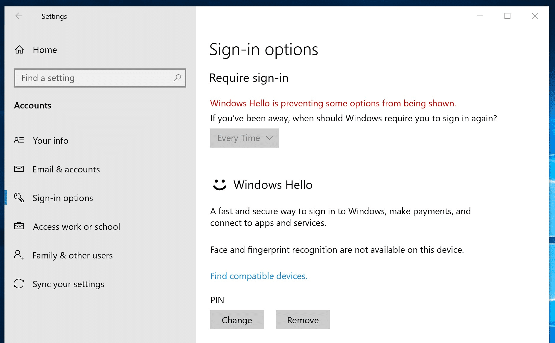 Solved Windows Hello not working on SFP4 Microsoft Surface Forums