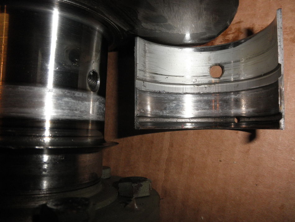Rear main bearing seized on crank.... G503 Military Vehicle Message