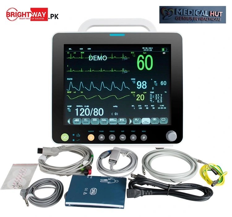 6 Parameter Patient Monitor 6 Parameter eco 12 Cardiac Monitor Price