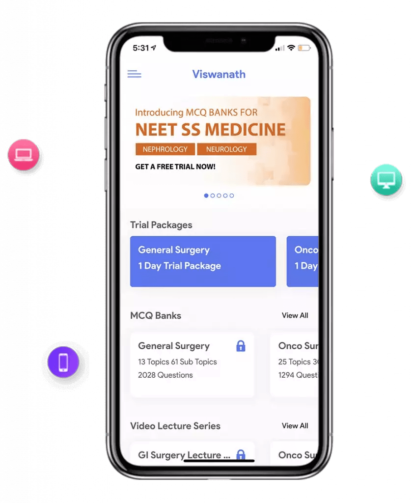 Premium App for Complete NEET SS preparation