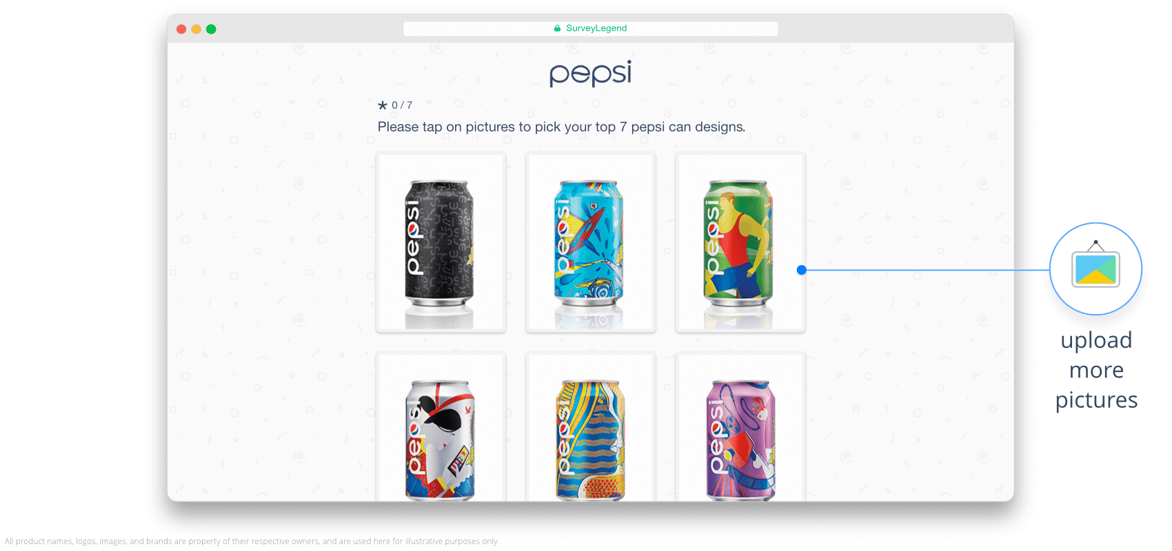 Packaging Design Research SurveyLegend