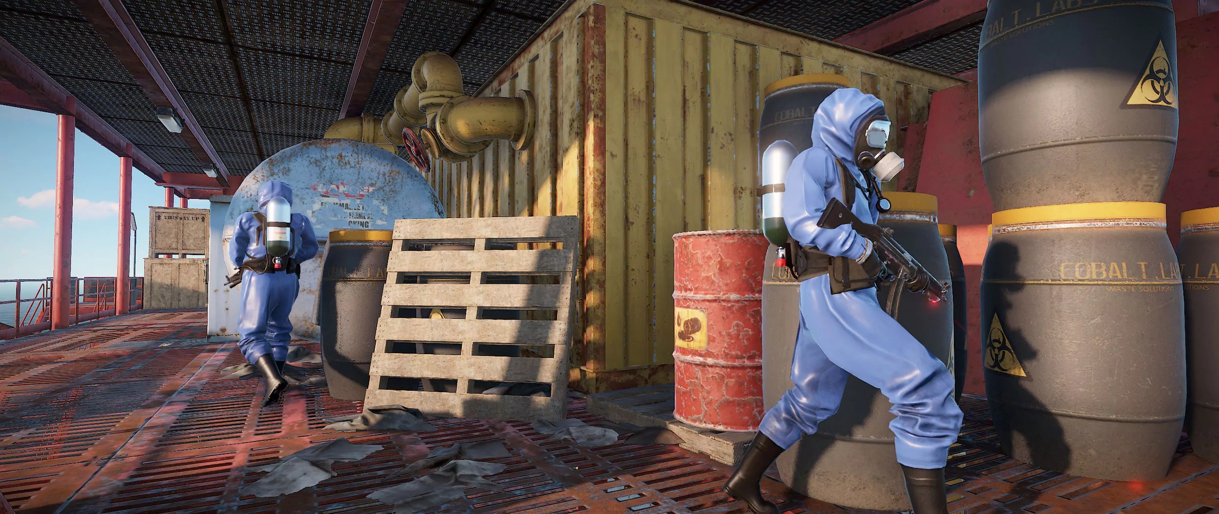 Rust 'The Oil Rig Update' bringt neues Monument, schwer gepanzerte Forscher und Ozean
