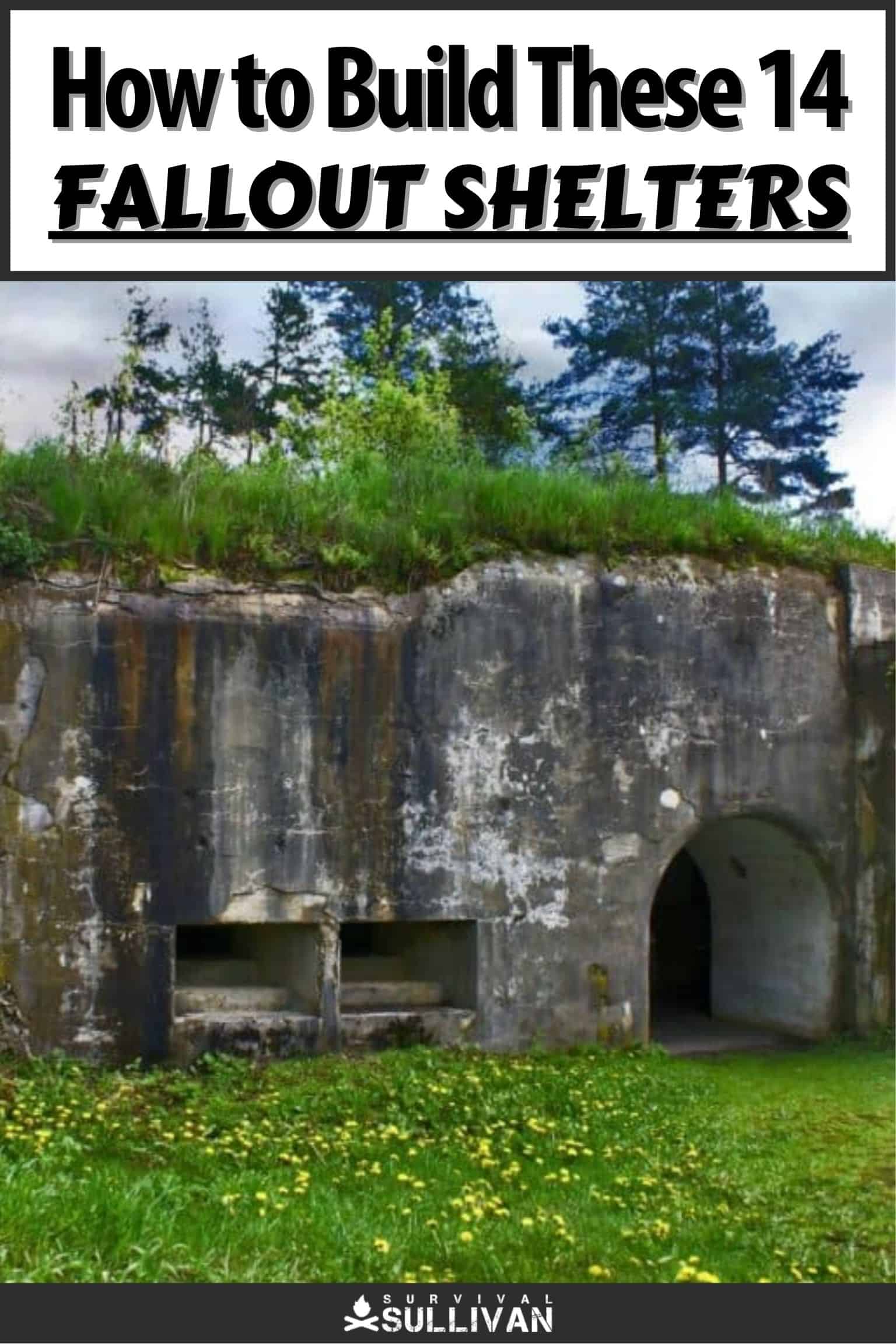 How to Build These 14 Fallout Shelters Survival Sullivan