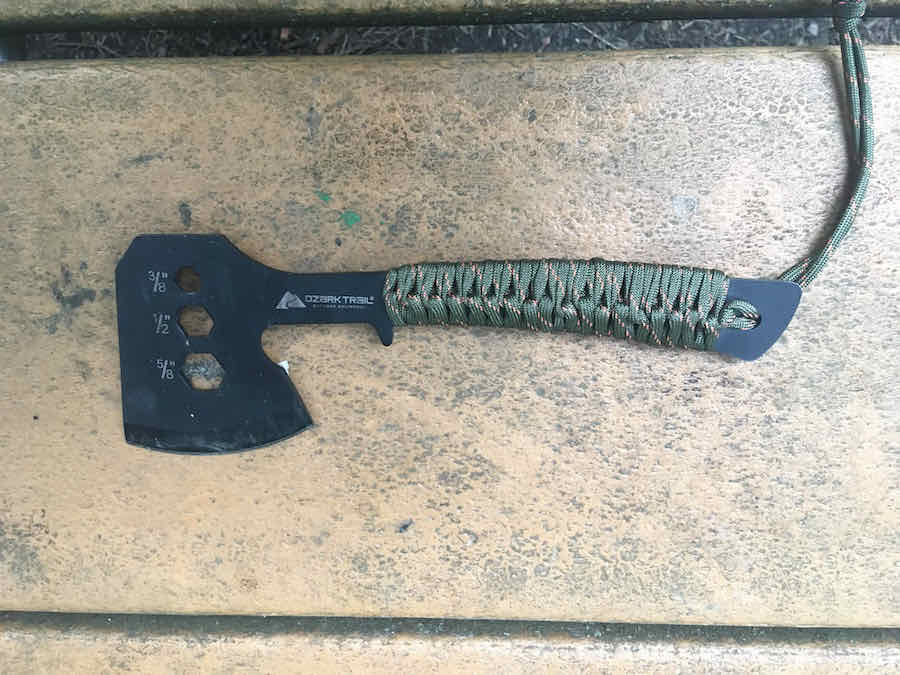 Ozark Trail Paracord Axe Hatchet Review Survival World