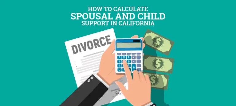 How to Calculate Spousal and Child Support in California Survive Divorce