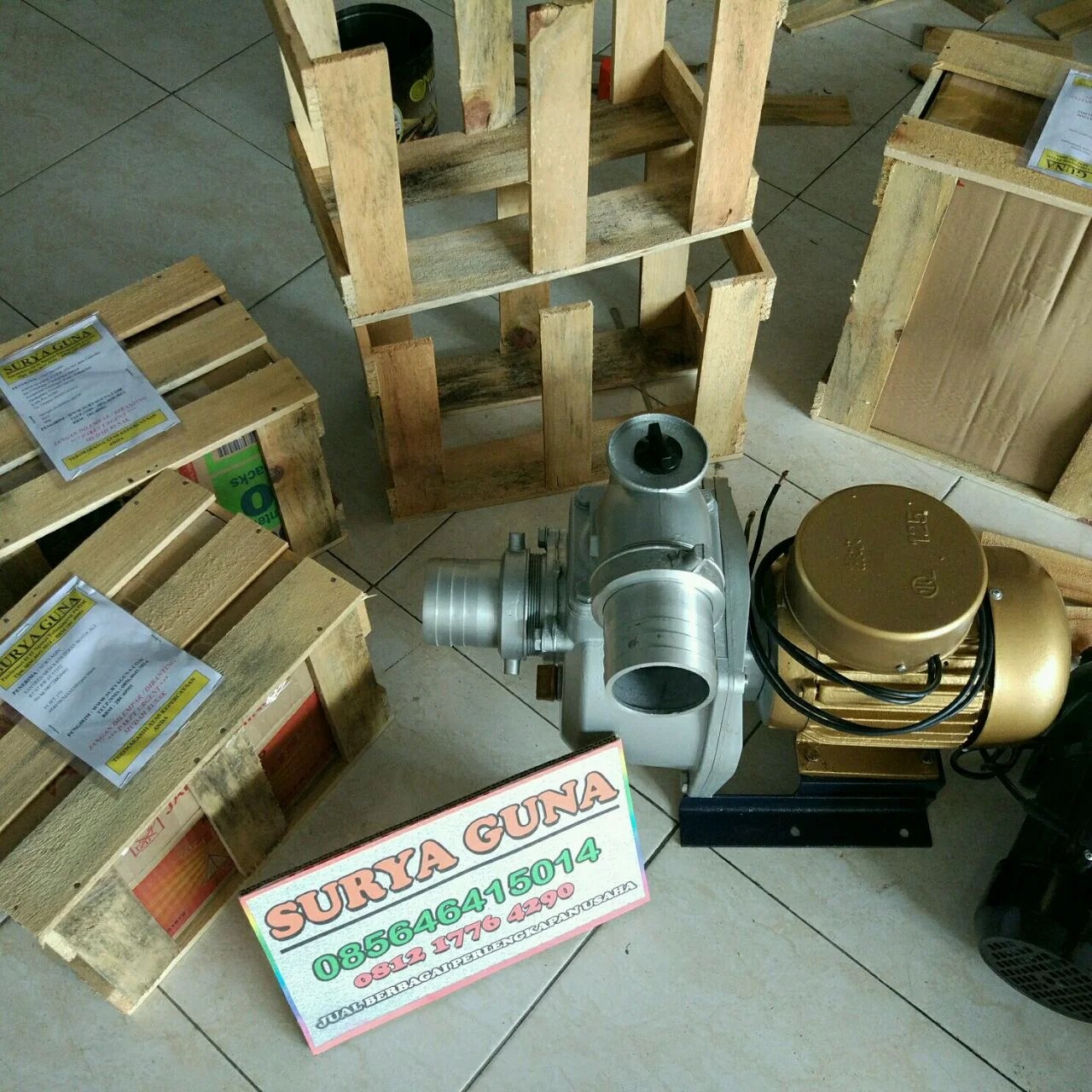 JET1000 Pompa air listrik pengganti diesel yang boros Distributor Alat Rumah