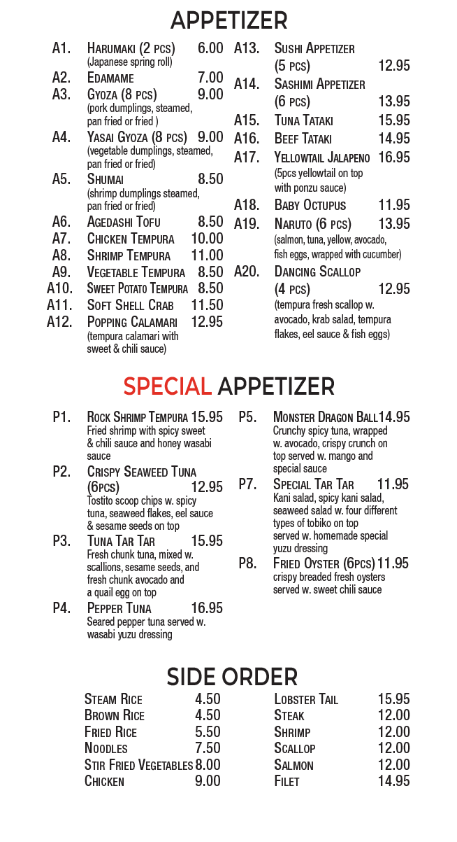 Sushiko Japanese Restaurant Grill and Sushi Bar 3620 St. Johns Ave