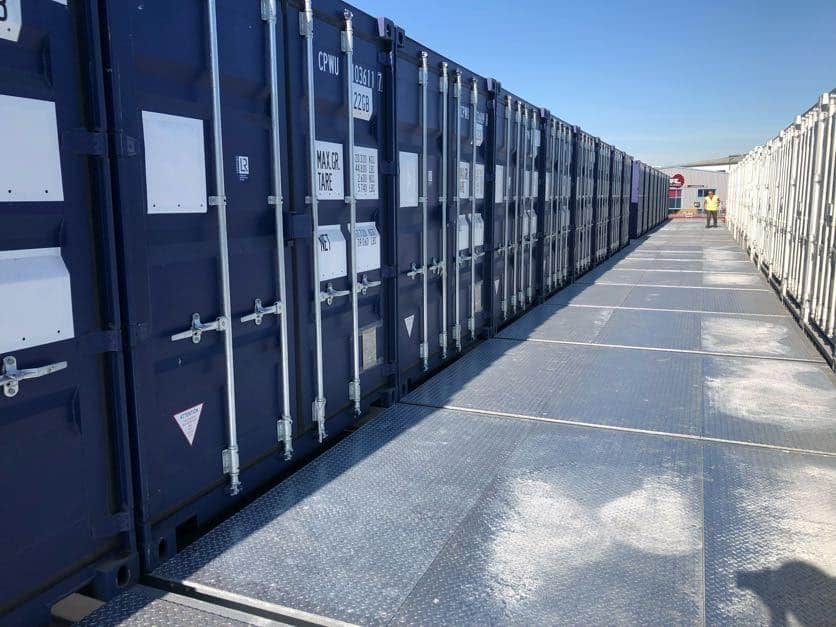 Container Storage Industry Shipping Container Logistics