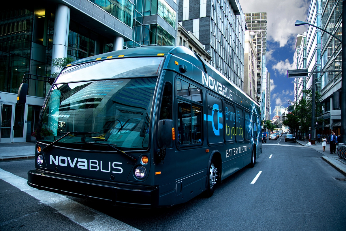 TransLink has selected Nova Bus 15 LFSe+ electric buses for Vancouver